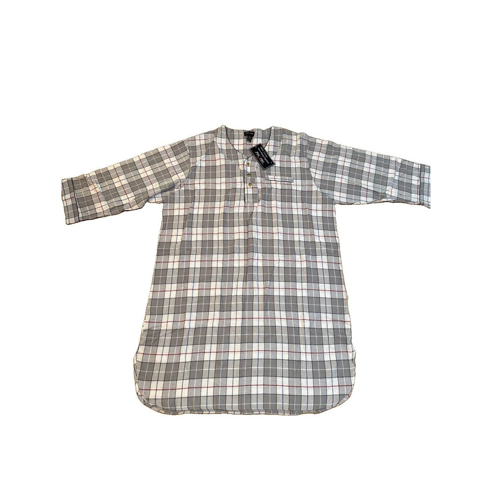 Foxfire Mens Flannel Night Sleep Shirt NightShirt Big and Tall Size 3X 4X NWT